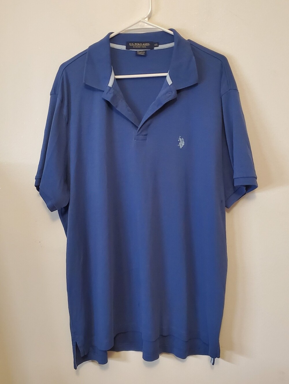 U.S. Polo Assn. blue polo shirt Size XXL